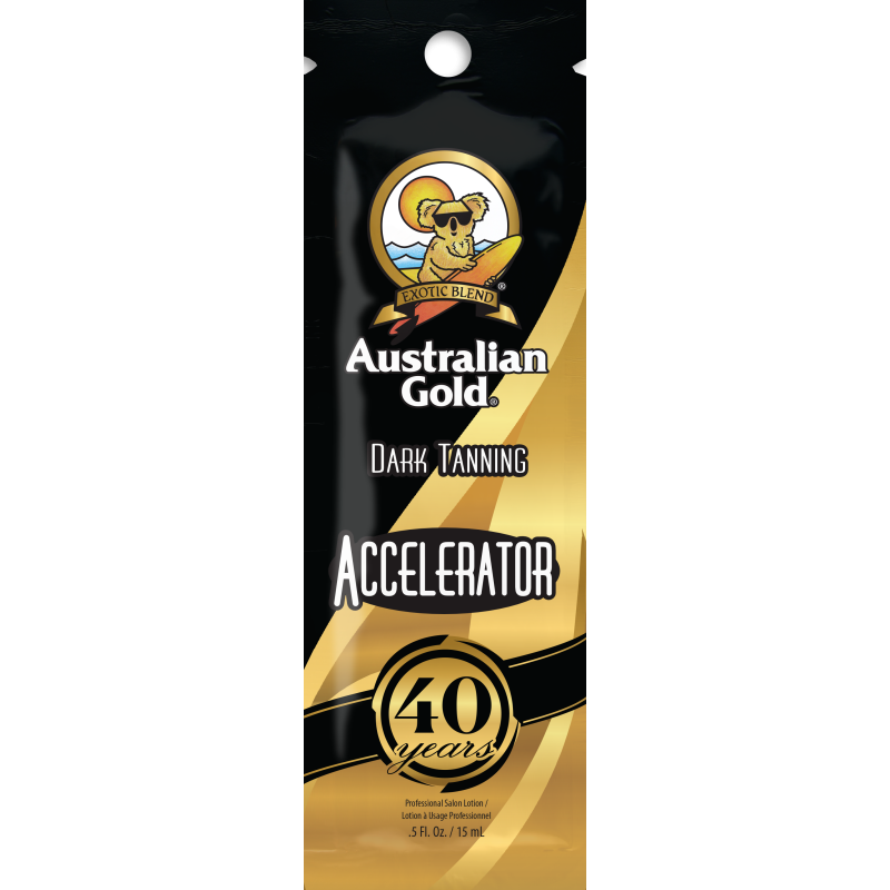 40th ANNIVERSARY DARK TANNING ACCELERATOR
