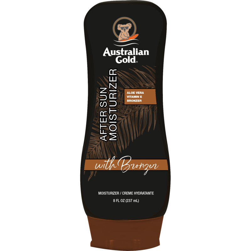 AFTER SUN MOISTURIZER WITH BRONZER