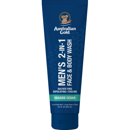 Men’s 2-in-1 Face & Body Wash Seaside Cedar | Australian Gold