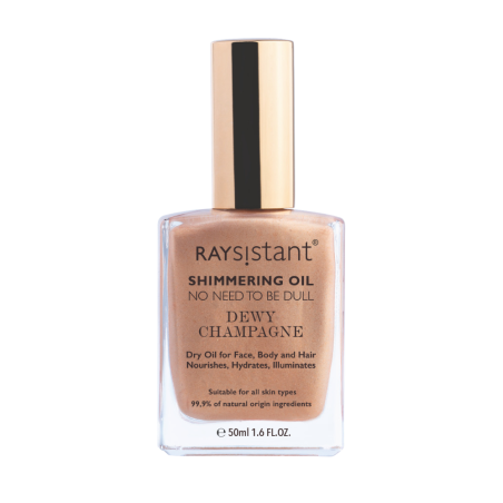 Shimmering Body Oil - Dewy Champagne