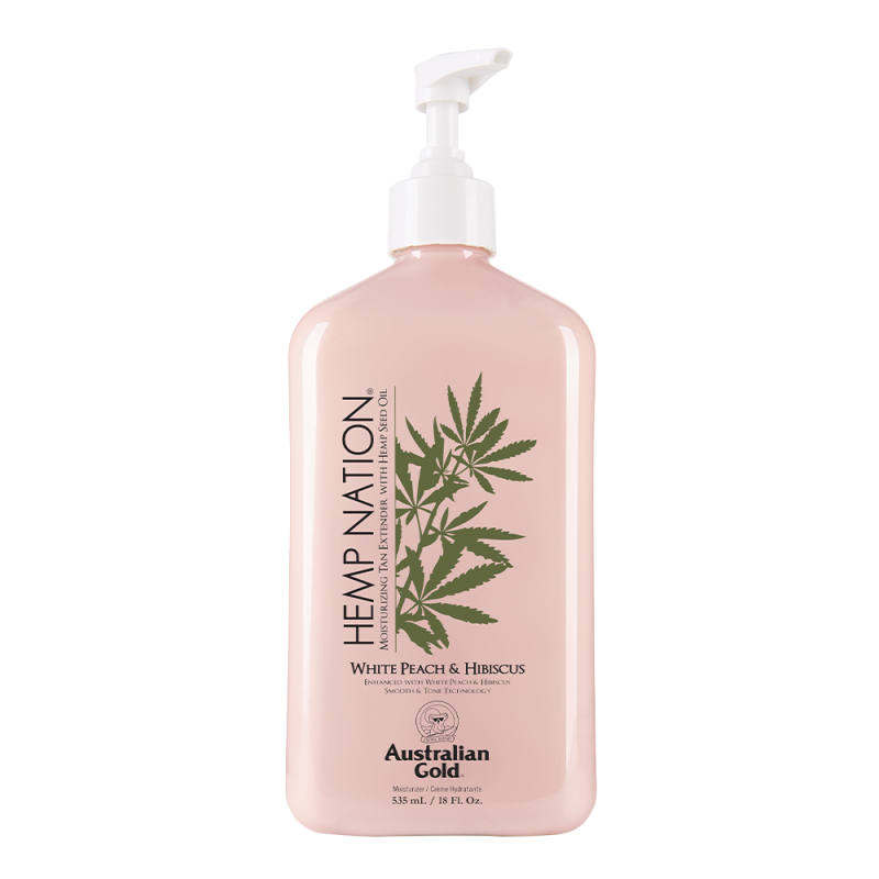 WHITE PEACH AND HIBISCUS - hemp nation - Australian Gold
