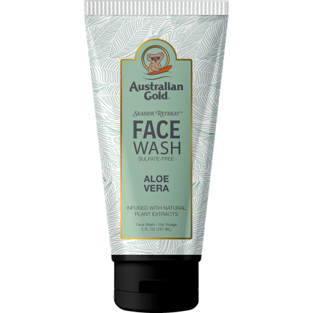 Seaside Retreat Face Wash Aloe Vera – Detergente viso delicato vegan