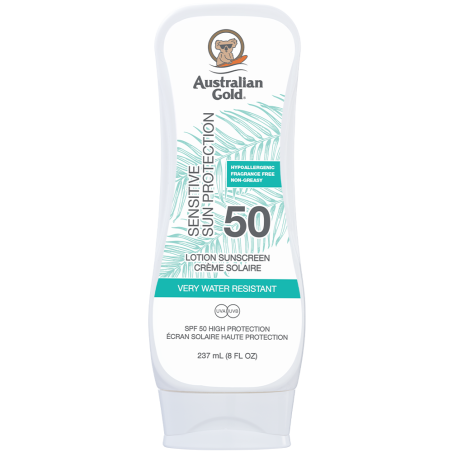 Sensitive Sun Protection SPF 50 Australian Gold | Solare Famiglia Bambini 6+