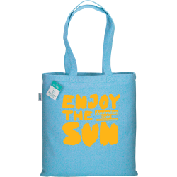 Shopper Celeste in Cotone