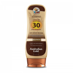SPF 30 LOTION WITH BRONZER