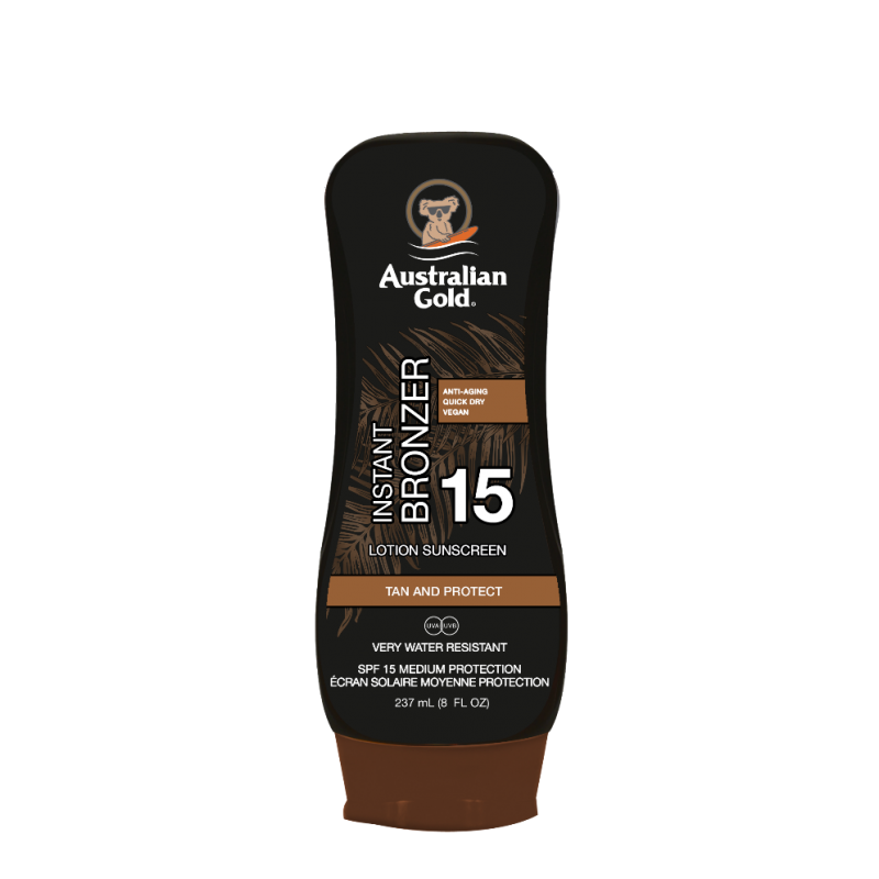 SPF 15 LOTION WITH BRONZER